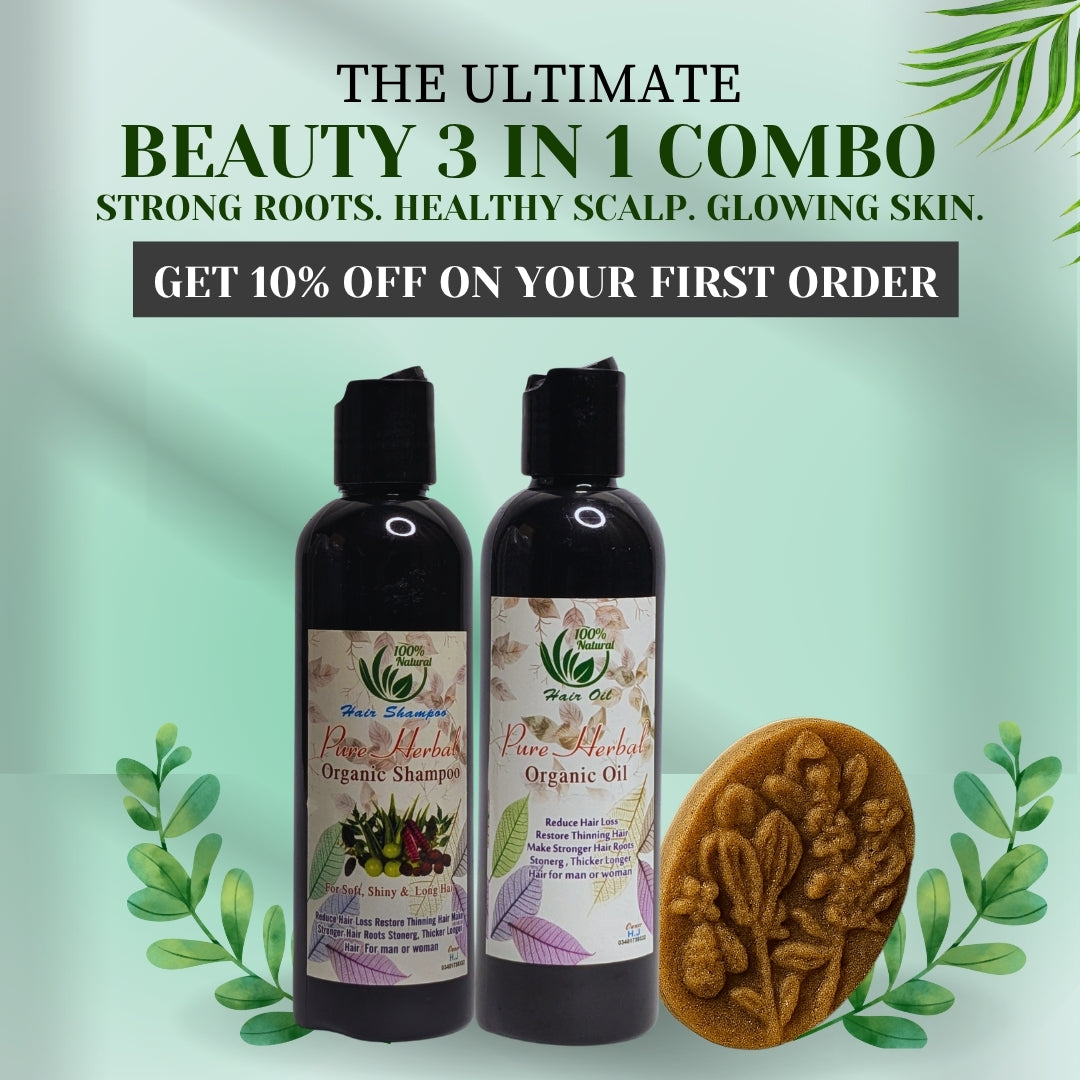 3-in-1 Natural Care Set - Rice Glow Soap